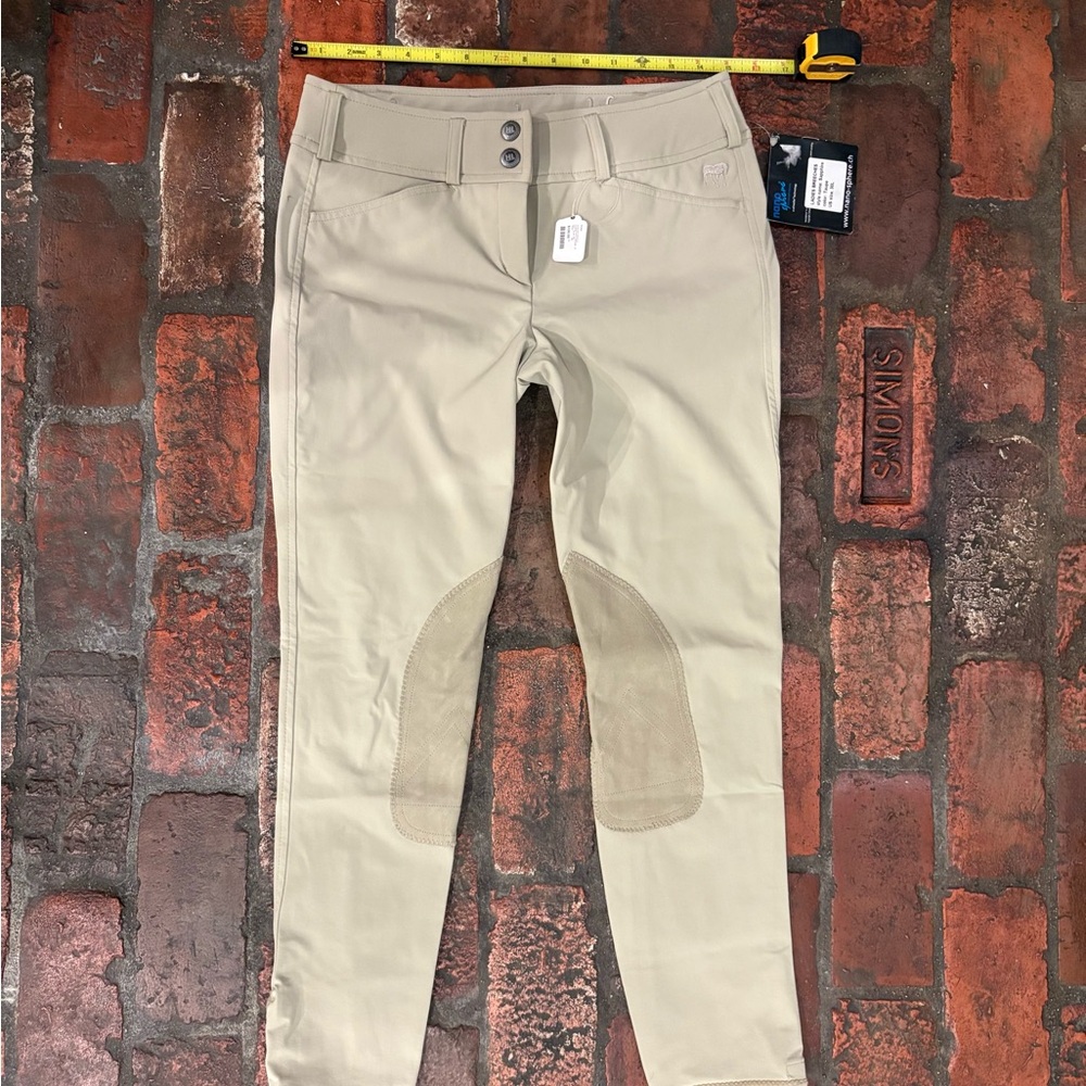 HORSELife Equestrian Riding Breeches Classic Knee Patch 28x30